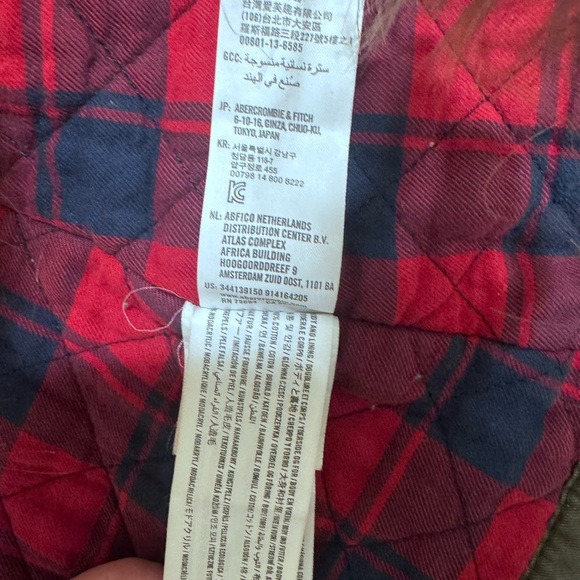 Hollister Green Hooded Utility Jacket - Picture 8 of 8